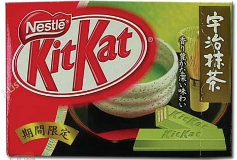Nestlé cria sabores de Kit Kat made in Japan! Green_tea_kit_kat_1